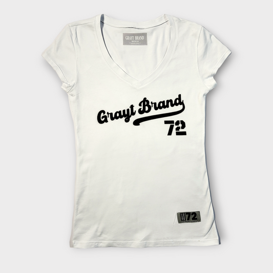 Grayt Brand 72 Women's V Neck Tee